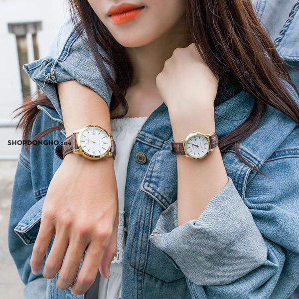 Đồng Hồ Đôi Casio MTP-V004GL-7AUDF-LTP-V004GL-7AUDF Pin (Quartz) Giảm Giá  15%