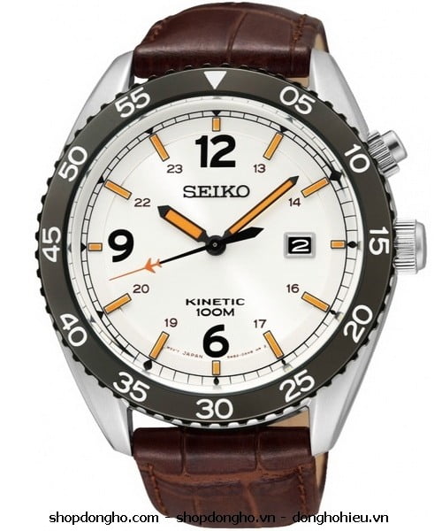 Đồng Hồ Seiko SKA617P2 Nam Kinetic (Tự Động - Pin)